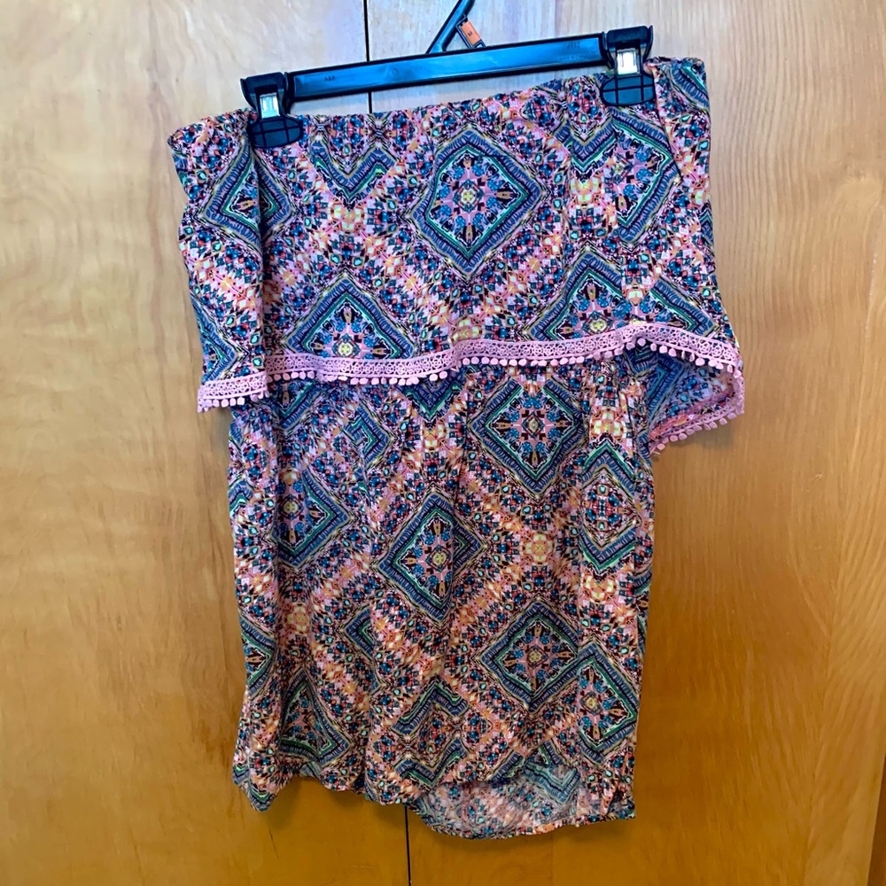 Aztec colorful romper